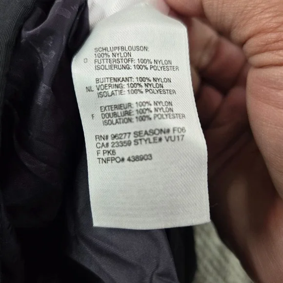 VANS Women Activewear Jacket Small Black Pink Colorblock Snow Full Zip Pocket - Picture 11 of 11